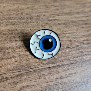 Blue Eyeball Enamel Pin